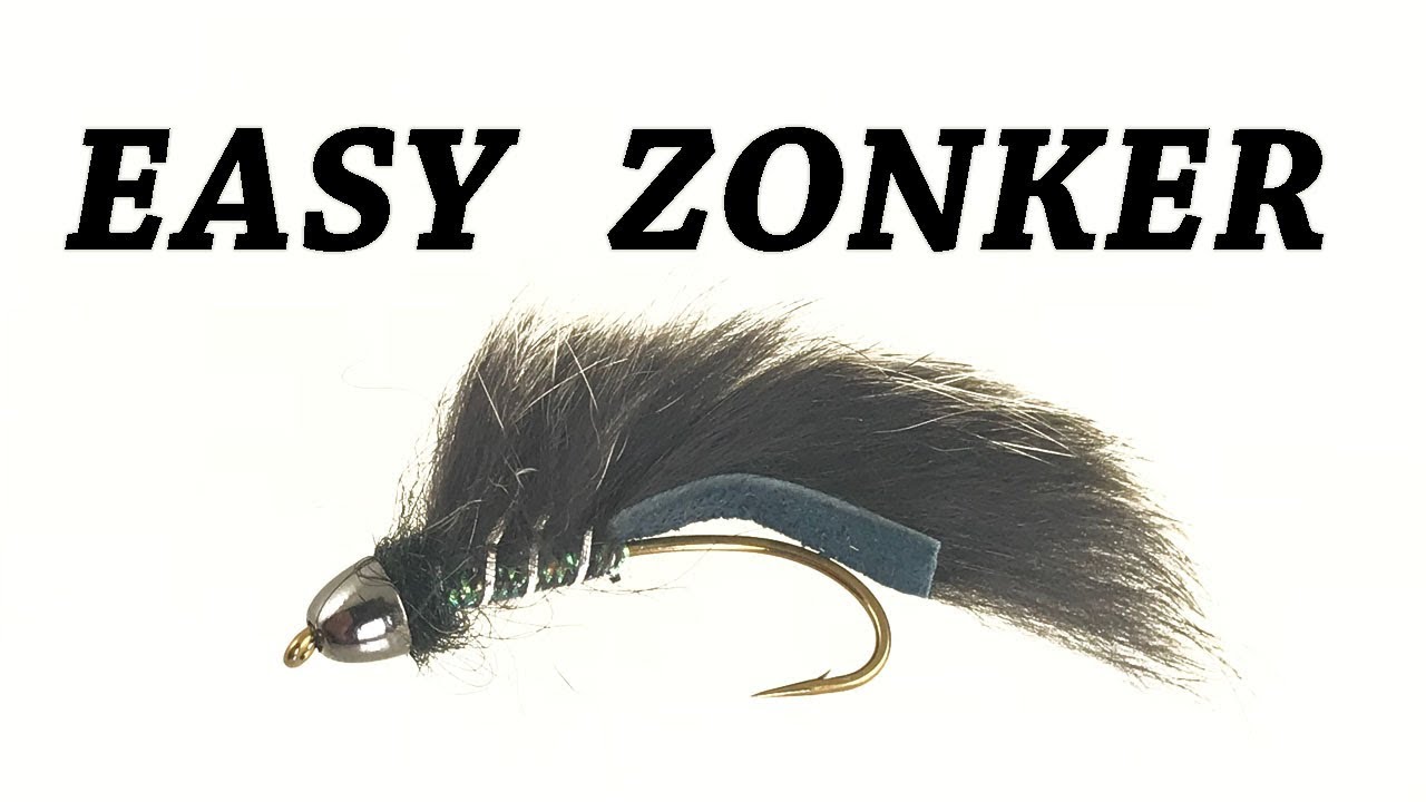 Easy Zonker fly pattern | Fly tying a streamer for trout and bass