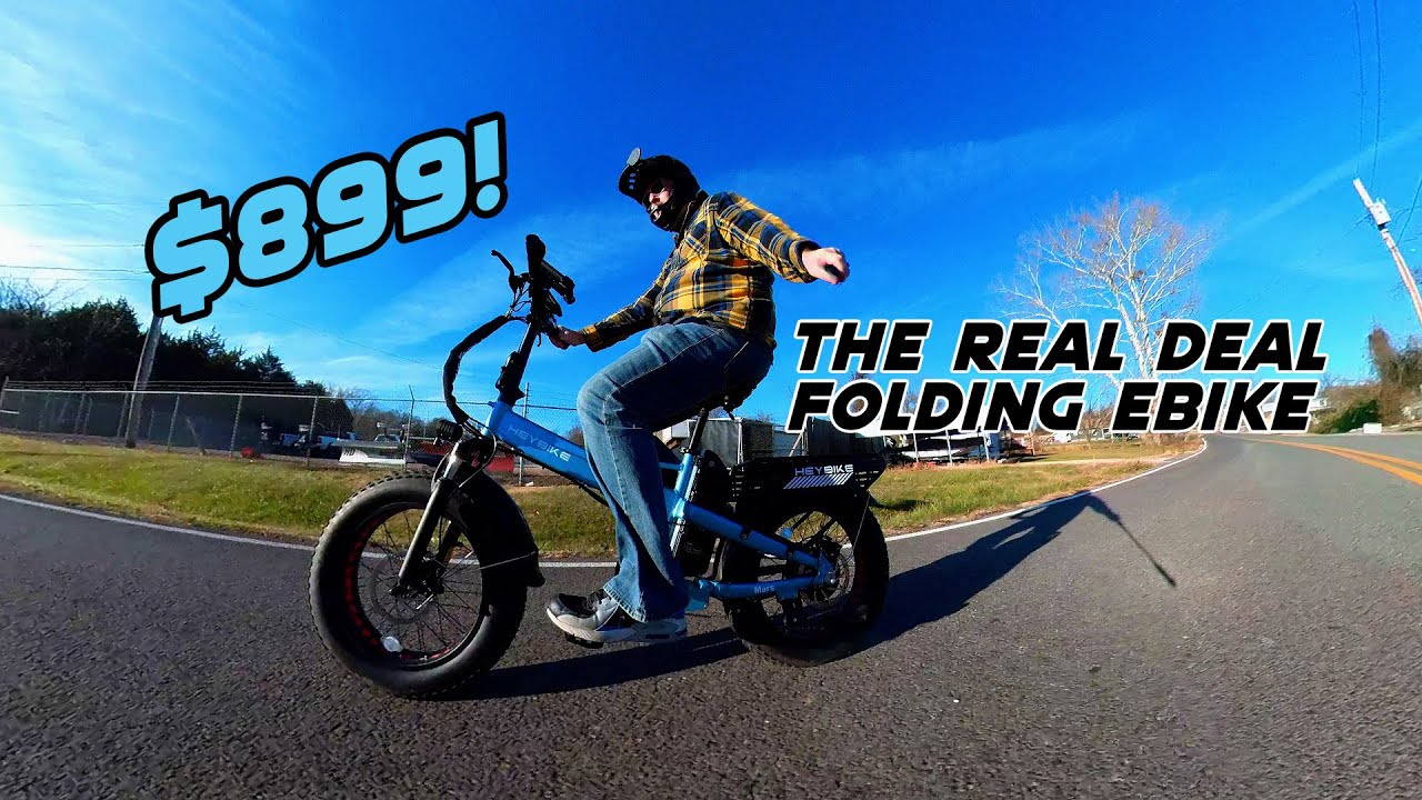 HeyBike Mars 2.0 | This great folding ebike has been updated!