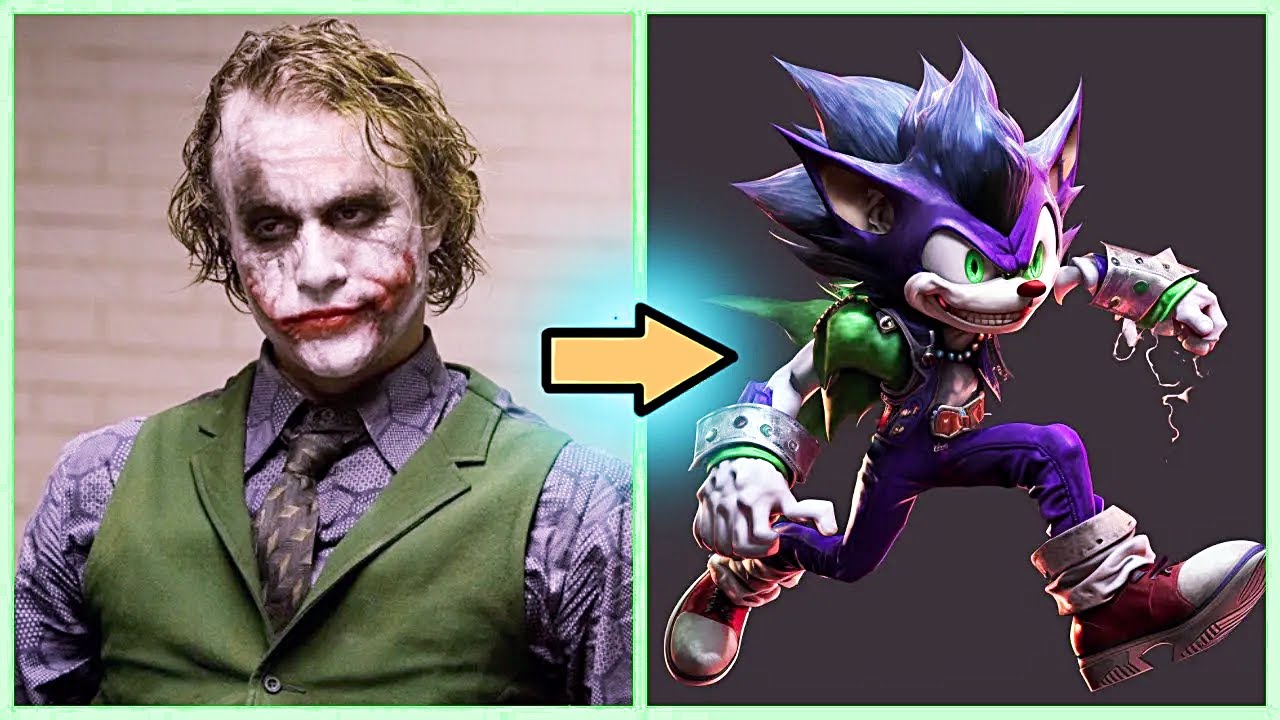 AVENGERS but SONIC-VENGERS (Marvel & DC) 💥 All Superheroes