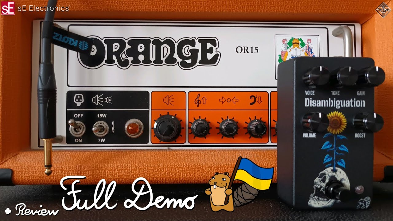 Drunk Beaver Disambiguation Mk2 DEMO & REVIEW | Big Muff + Rat that is AMP-LIKE? | Glory to Ukraine!