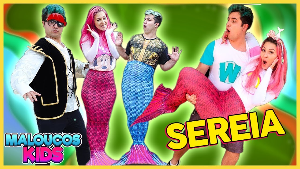 MALOUCOS KIDS E A HISTÓRIA ENGRAÇADA DE SEREIA O FILME !