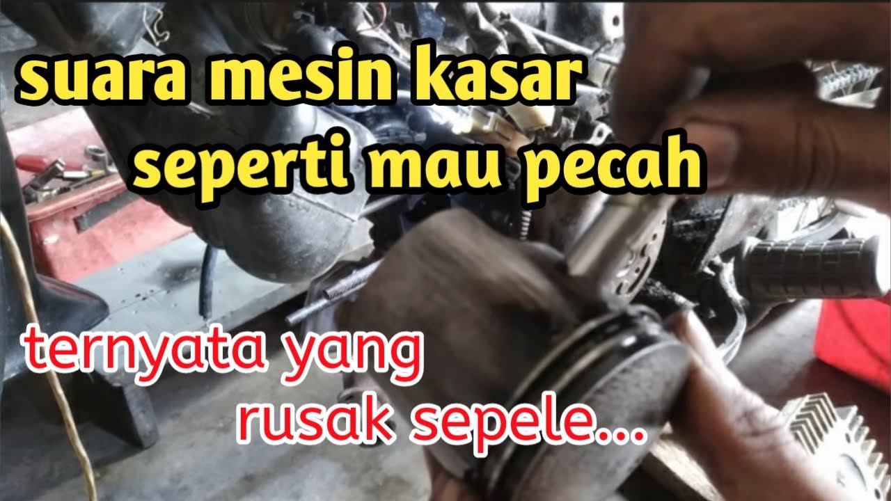 Suara mesin kasar seperti mau pecah||the sound of the engine is rough like it's about to break