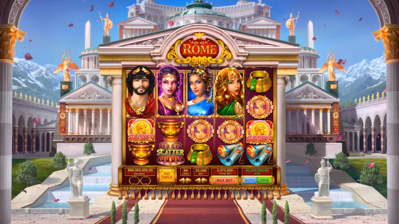 Rome Slot Game &mdash; Demo Reel