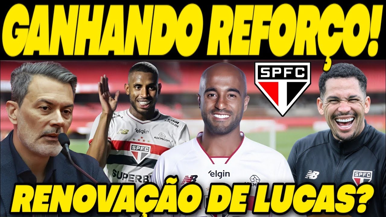 A NOTÍCIA QUE SALVOU O DIA! EXPLODIU O QUE NINGUÉM SABIA! SÃO PAULO SE MEXENDO POR ACORDO GIGANTESCO