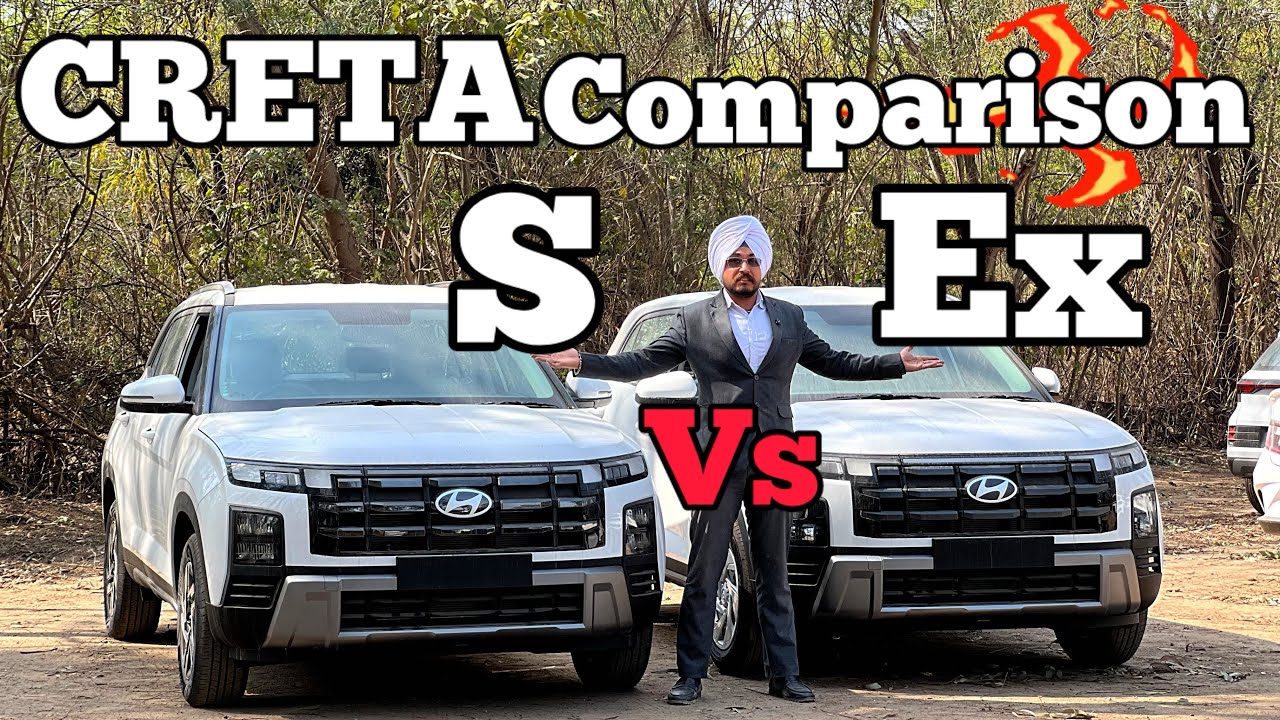 creta ex vs creta s :which is right choice in 2025 ? Comparison in detail 🔥
