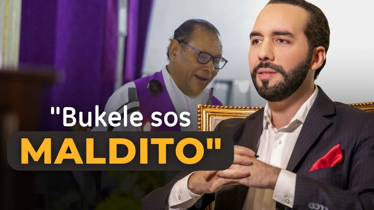 Sacerdote Maldice a la Madre de Bukele y a la de los Diputados en Vivo