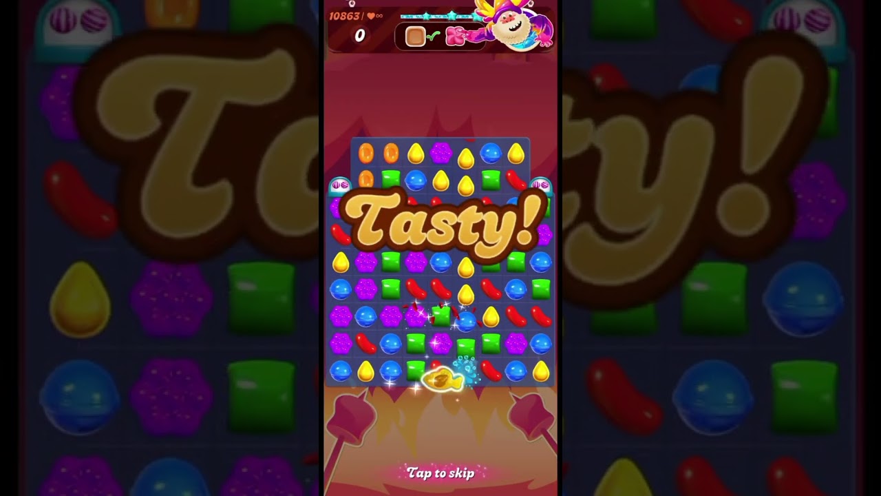 Candy crush saga level 10863 -- 10865 | Candy 