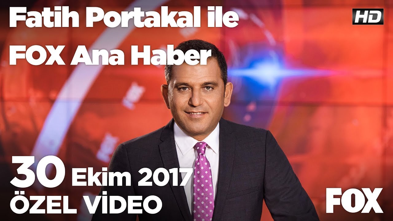 Balıkesir belediye başkanı gözyaşlarıyla istifa etti!30 Ekim 2017 Fatih Portakal ile FOX Ana Haber