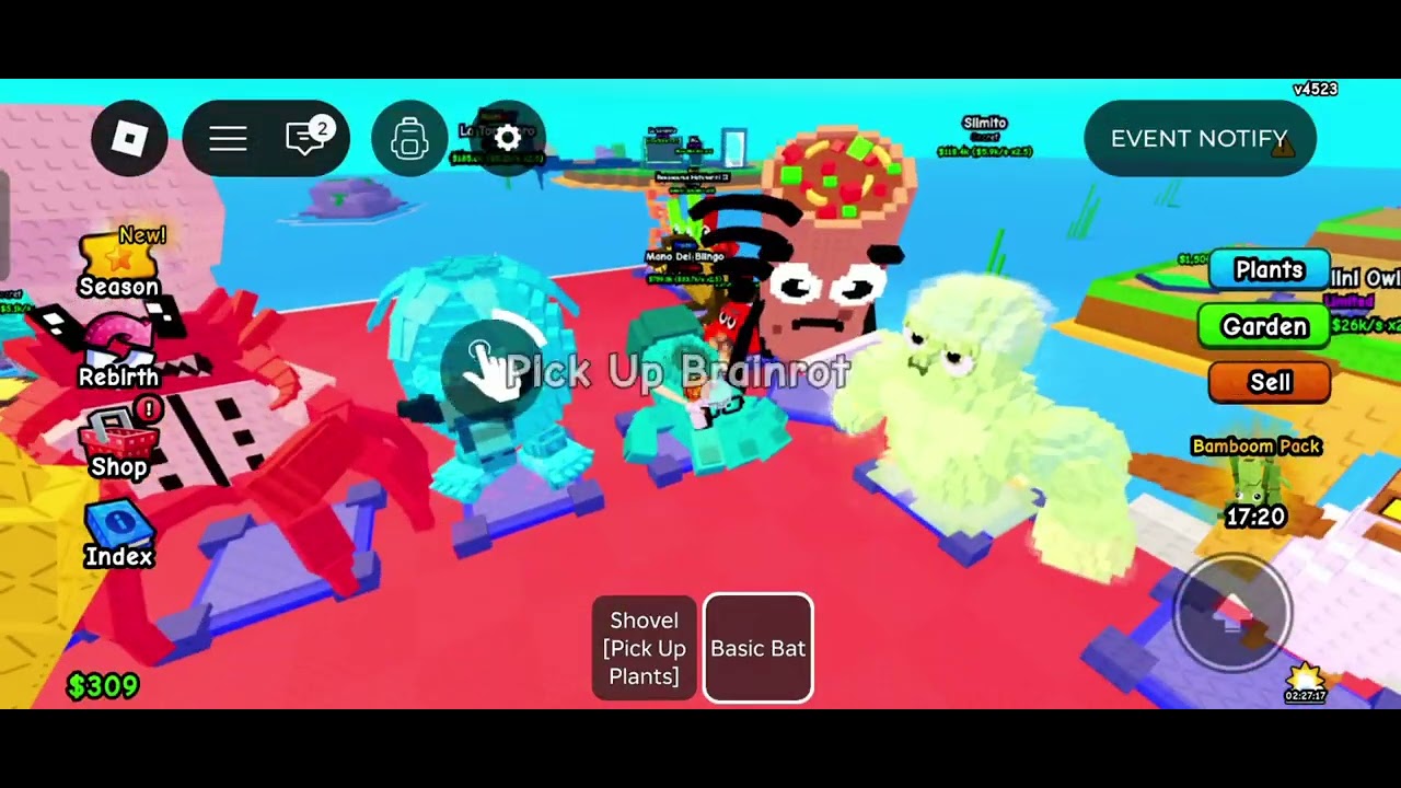 ΠΡΩΤΗ ΦΟΡΑ ΣΤΟ PLANTS VS BRAINROTS #roblox 