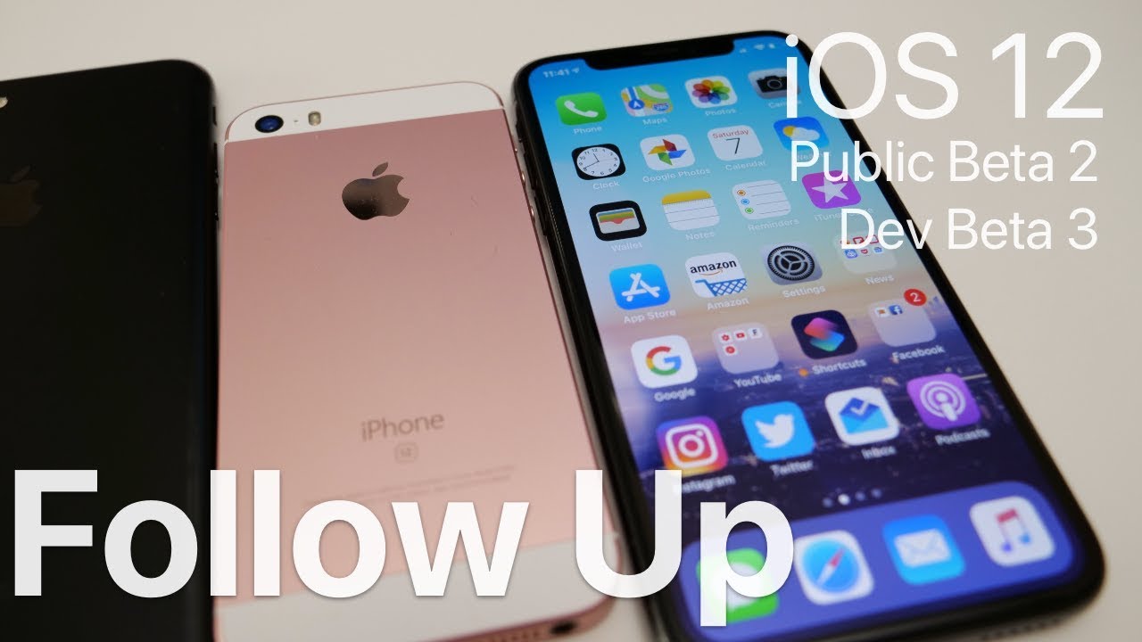 iOS 12 Public Beta 2 / Beta 3 Follow-up - Battery, Stability and More
