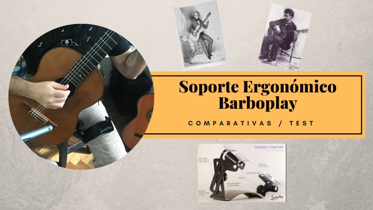 Soporte ergonómico Barboplay - Test / Review - por Octavio Caruso
