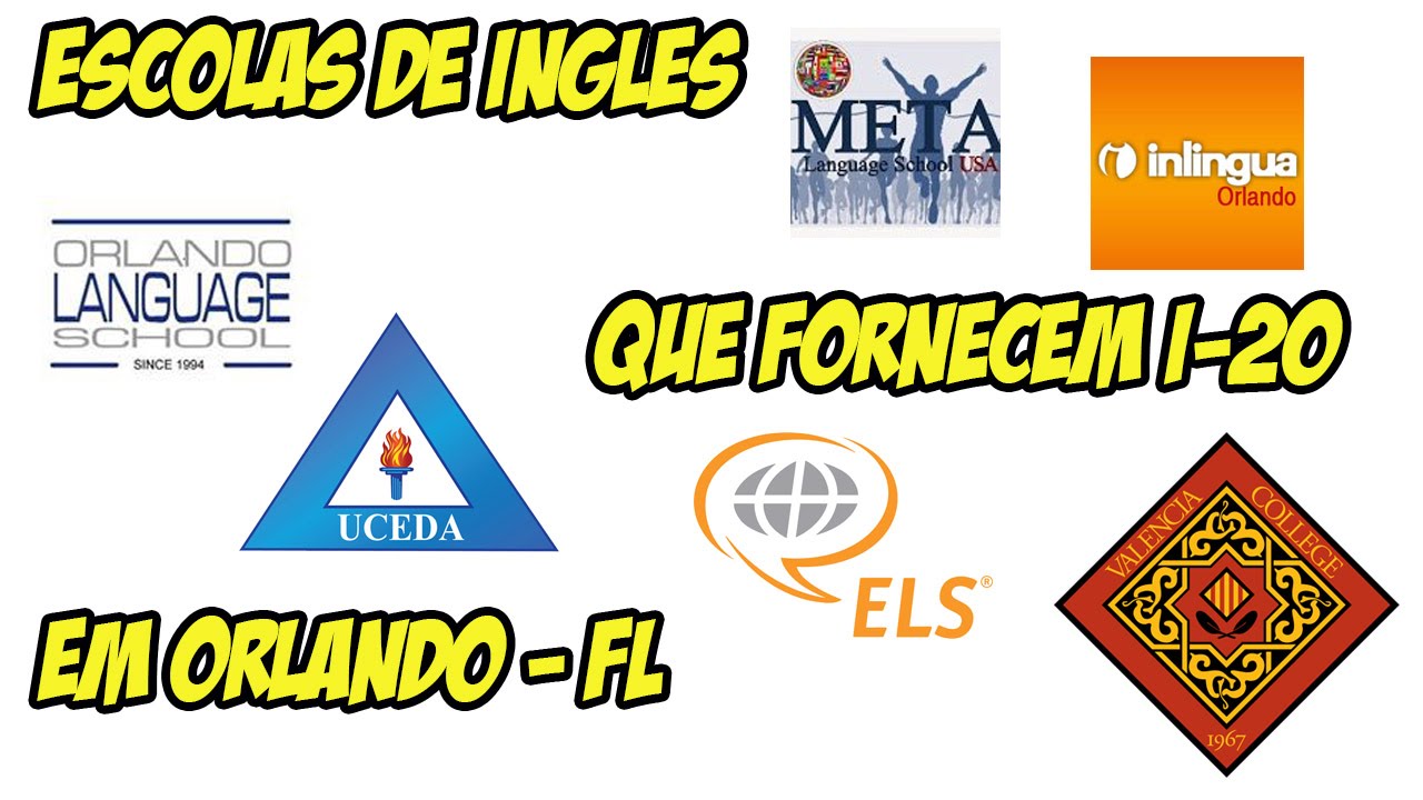 Escolas de Inglês que fornecem I-20 para Visto de estudante nos Estados Unidos