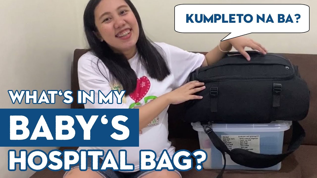 What's in my BABY'S HOSPITAL BAG Philippines 2020 Newborn Essentials | WeTheTZN  VLOG #117