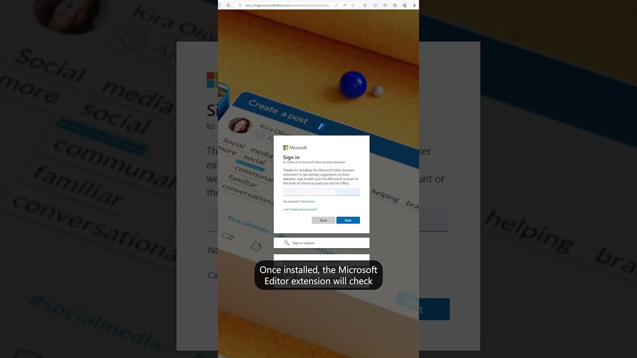 Microsoft editor in your web browser