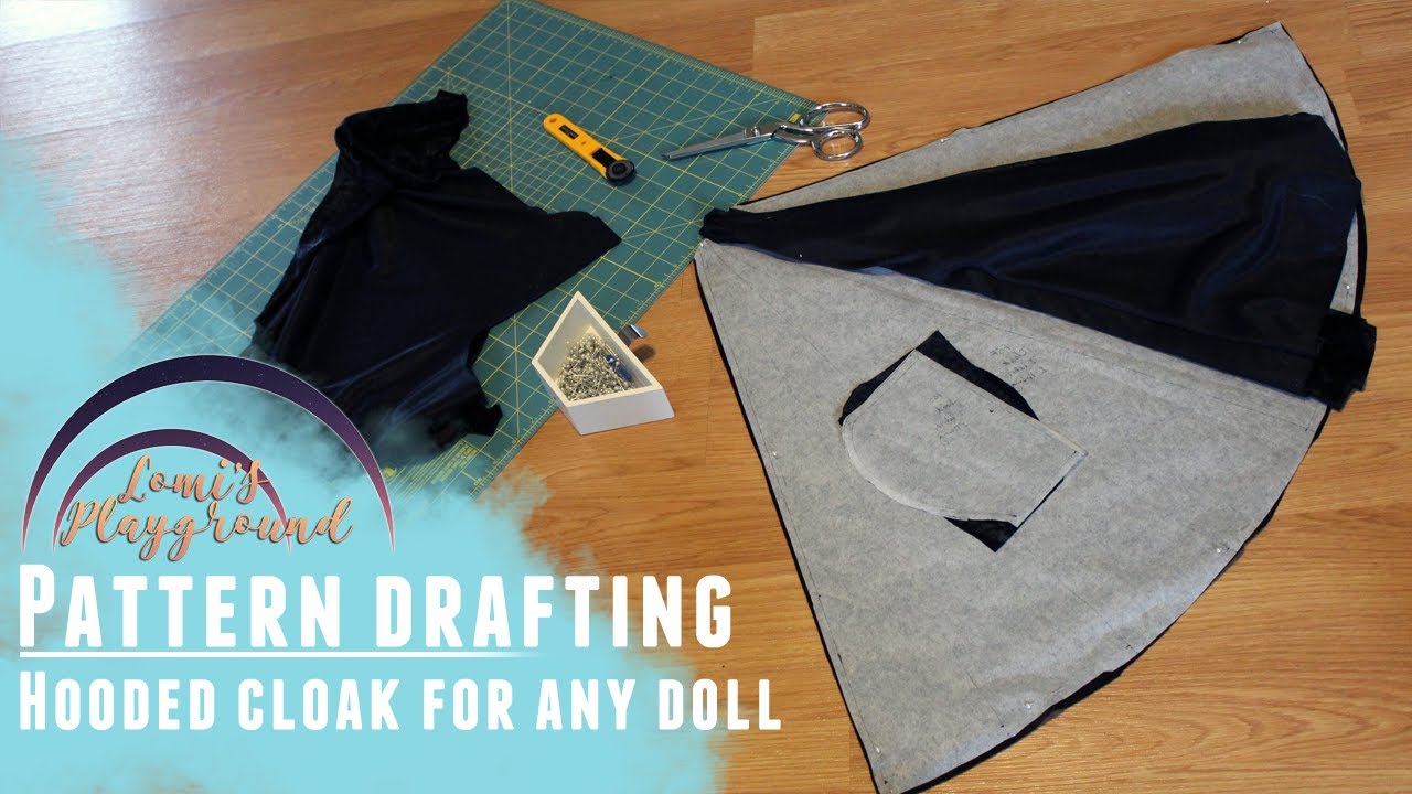 How to make a pattern for a cape or hooded cloak