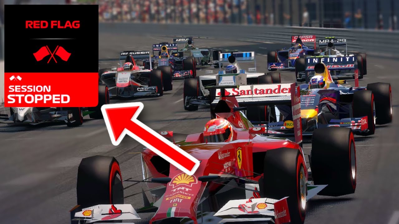The Last Time An F1 Game Had Red Flags...