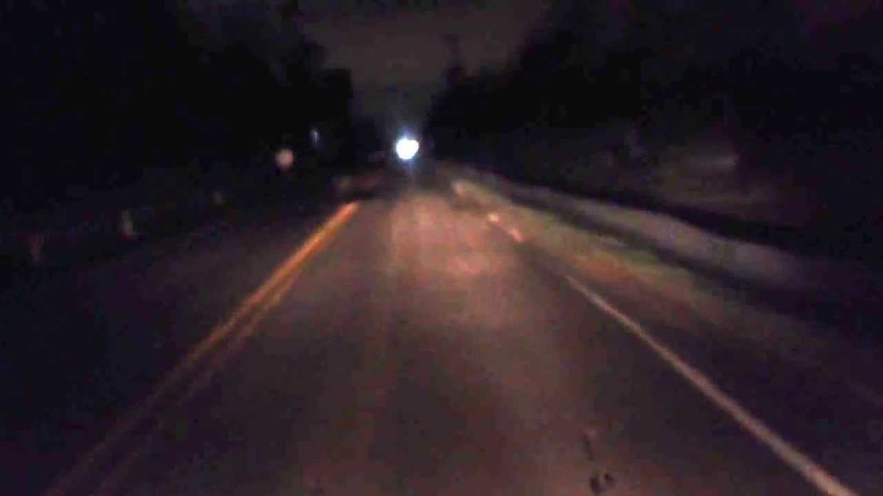 Night drive in the Hijet