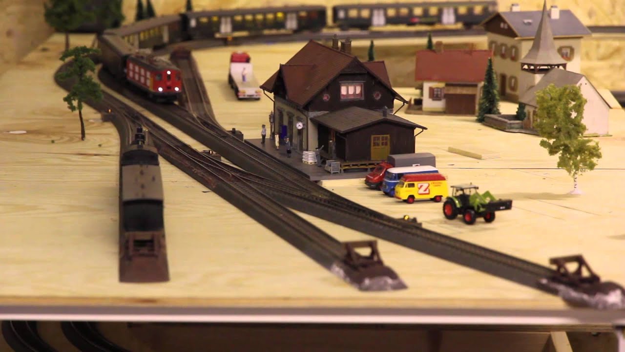 SBB Modelleisenbahn, die Alpenbahn