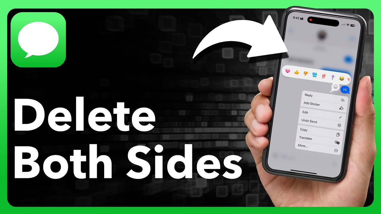 How To Delete Messages On iPhone From Both Sides