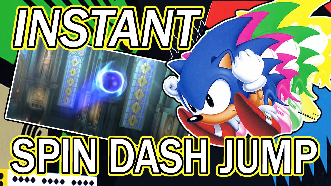 Instant Spin Dash Jump【SSB4】