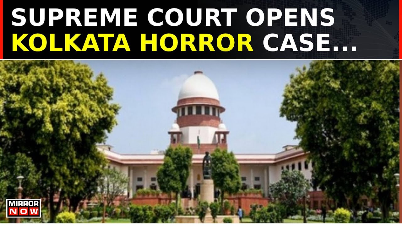 Supreme Court Opens Case On Kolkata Doctor Horror, Bench Led By CJI DY Chandrachud | Latest Updates