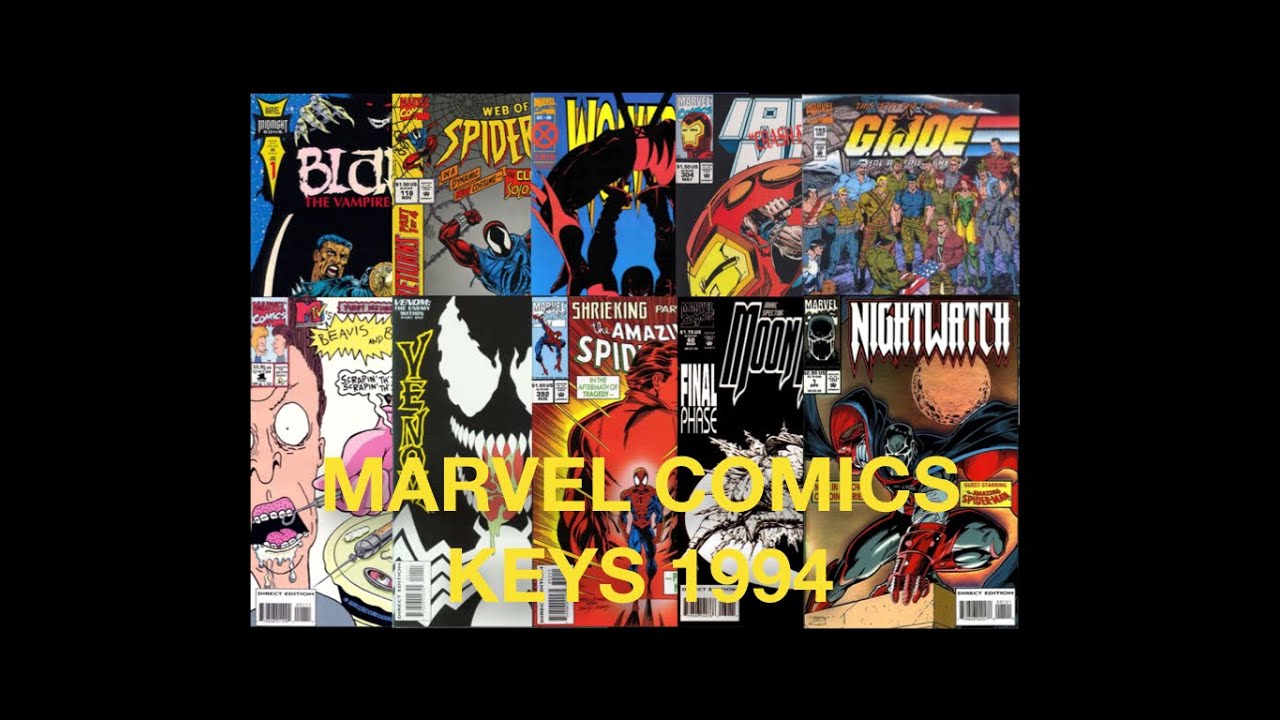 Marvel Comics Keys From 1994 - What to Look For When Hunting.