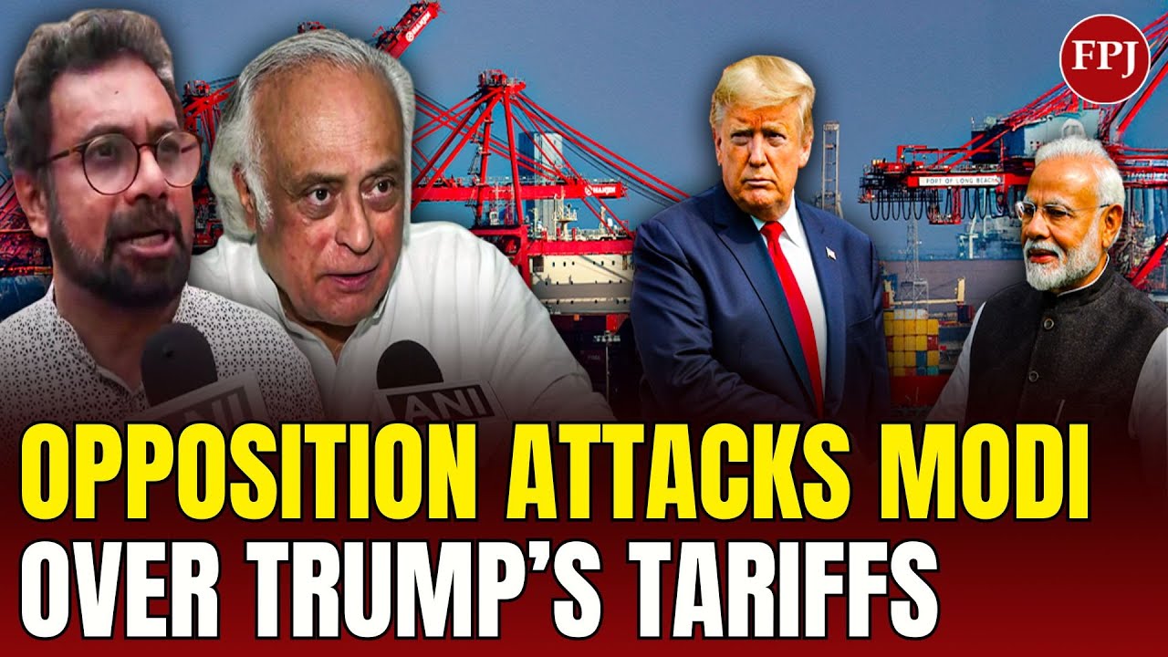 Trump Hits India with 25% Tariffs &ndash; Opposition Slams Centre, Demands Explanation