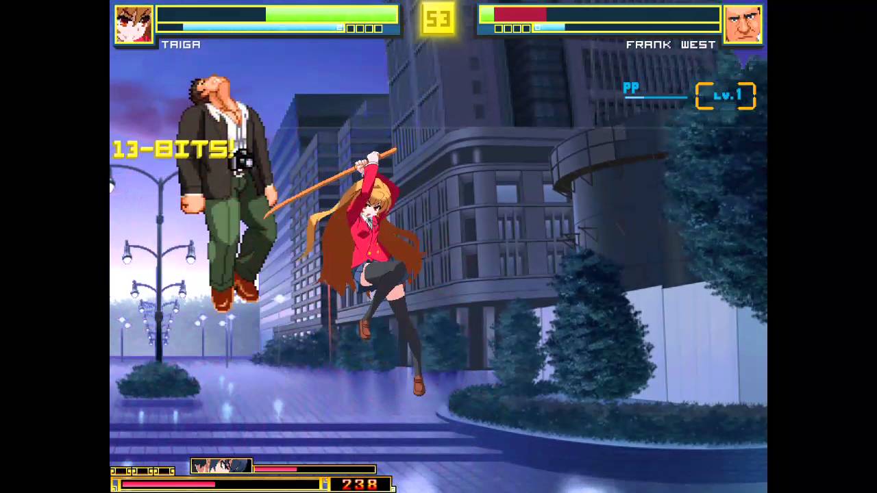 [Mugen] Taiga (Me) vs Frank West (Ai)