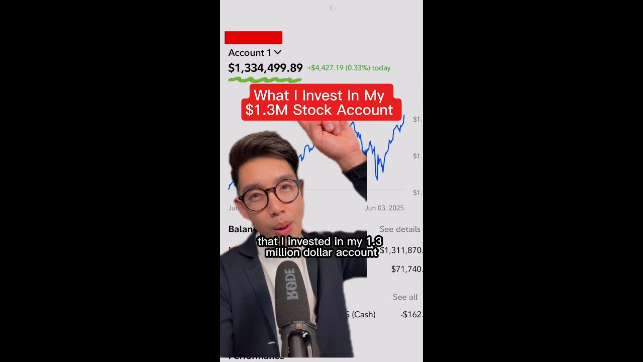 What I Invest In My $1.3M Stock Account