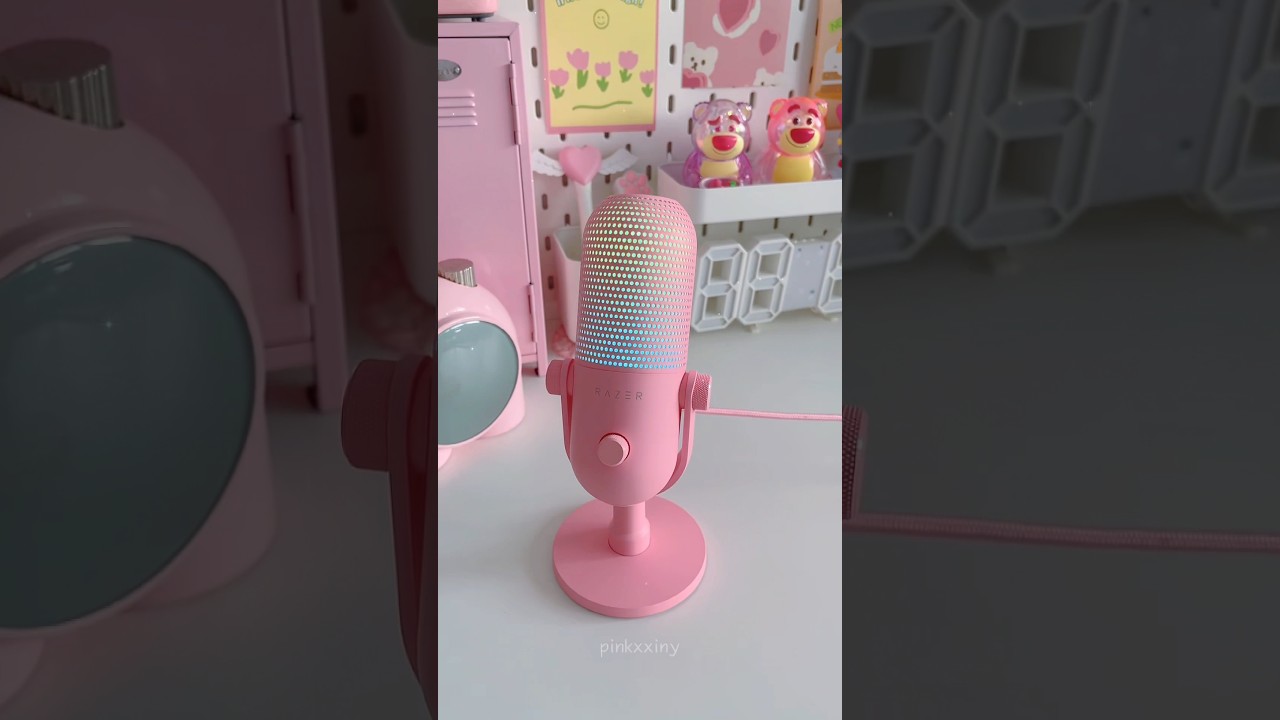 razer seiren V3 chroma 🎀🎙️ 