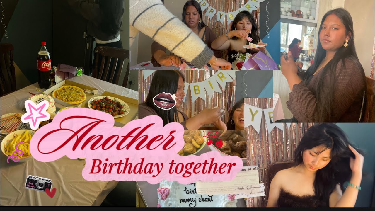 Last birthday celebration together of the year 