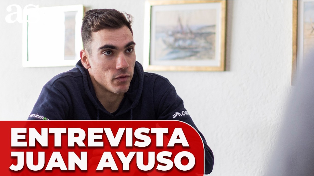 JUAN AYUSO, ENTREVISTA EXCLUSIVA a la ESTRELLA del CICLISMO ESPAÑOL | Diario AS