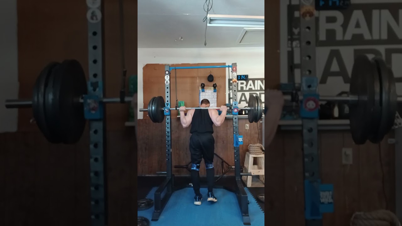 500 lb. Insane reverse lunges dropset (How I built strong legs)