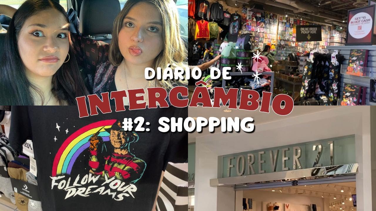 DIÁRIO DE INTERCÂMBIO #2: Dia de Shopping🛍️ // Hey Babi