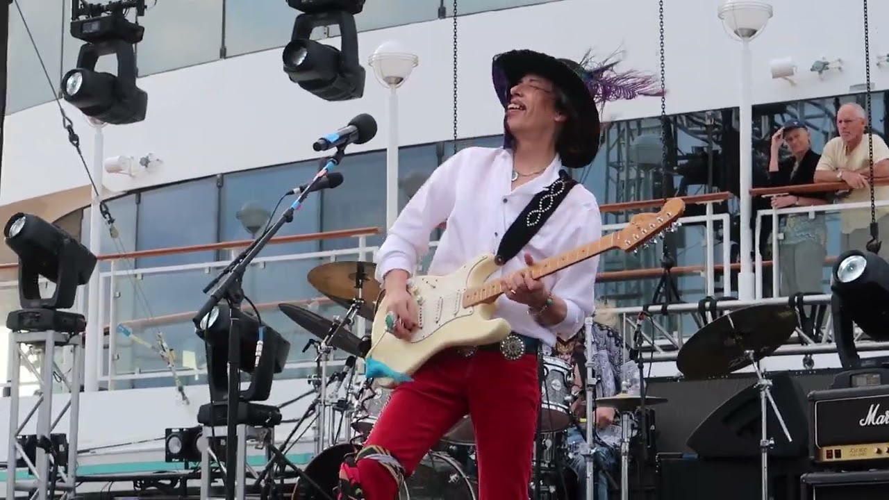 Randy Hansen Band - All Along the Watchtower - On the Blue Cruise 2023 -NCL Pearl Pool Stage 1/28/23