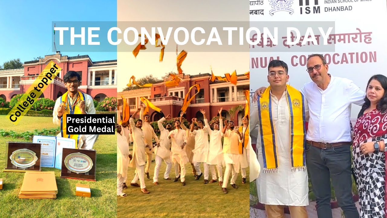 Convocation Day | IITians getting Degree | Best & Worst Day of College