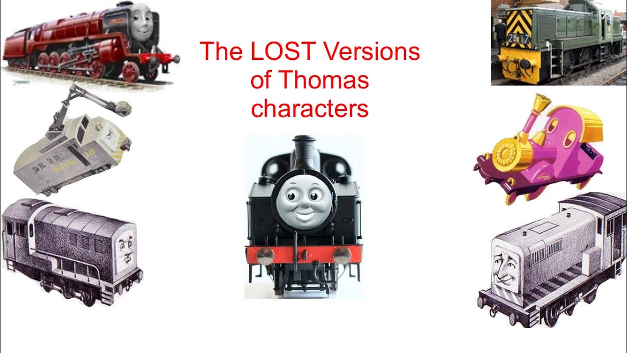 The LOST Versions of Thomas characters