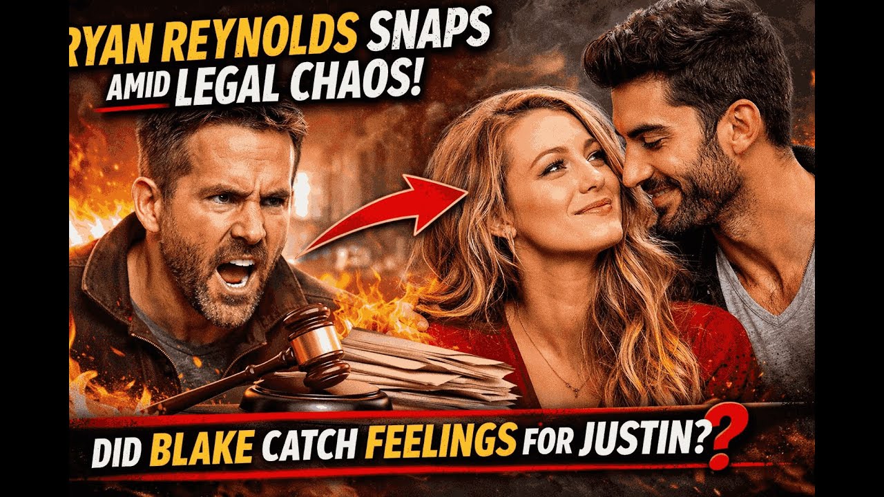 Ryan Reynolds SNAPS Amid Legal Chaos — Did Blake Lively Catch Feelings for Justin?