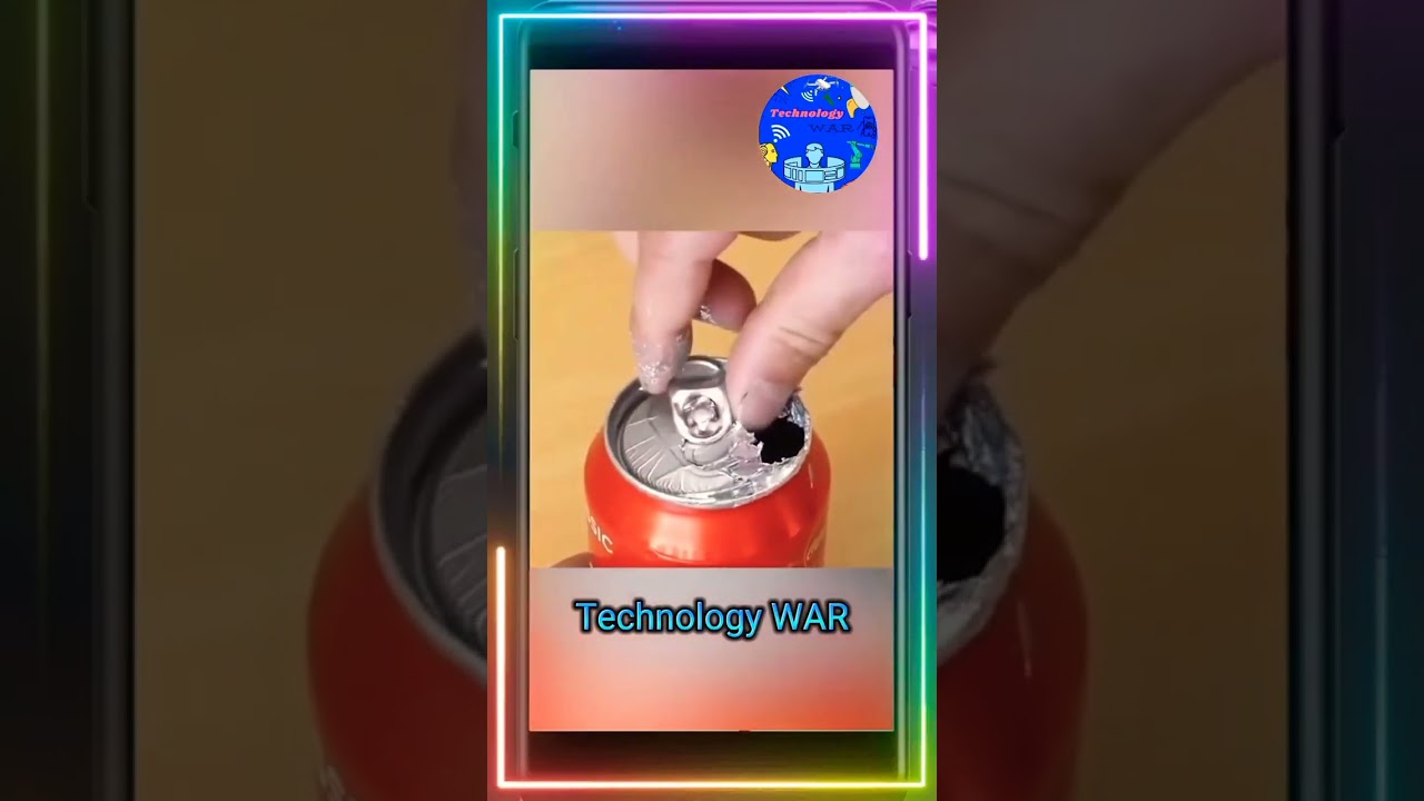 Open Can With Amazing Trick 💯😧 /Amazing Compound | Technology WAR 