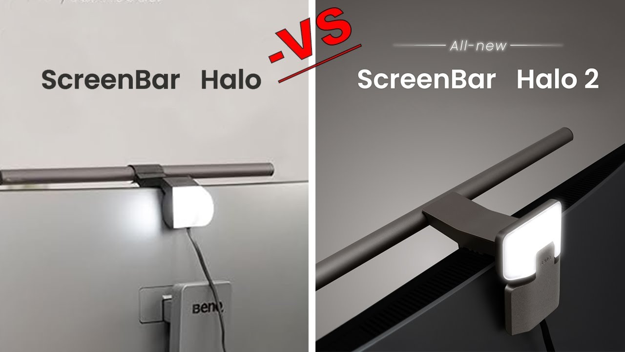 BenQ Halo 1 and 2 Screen Bars