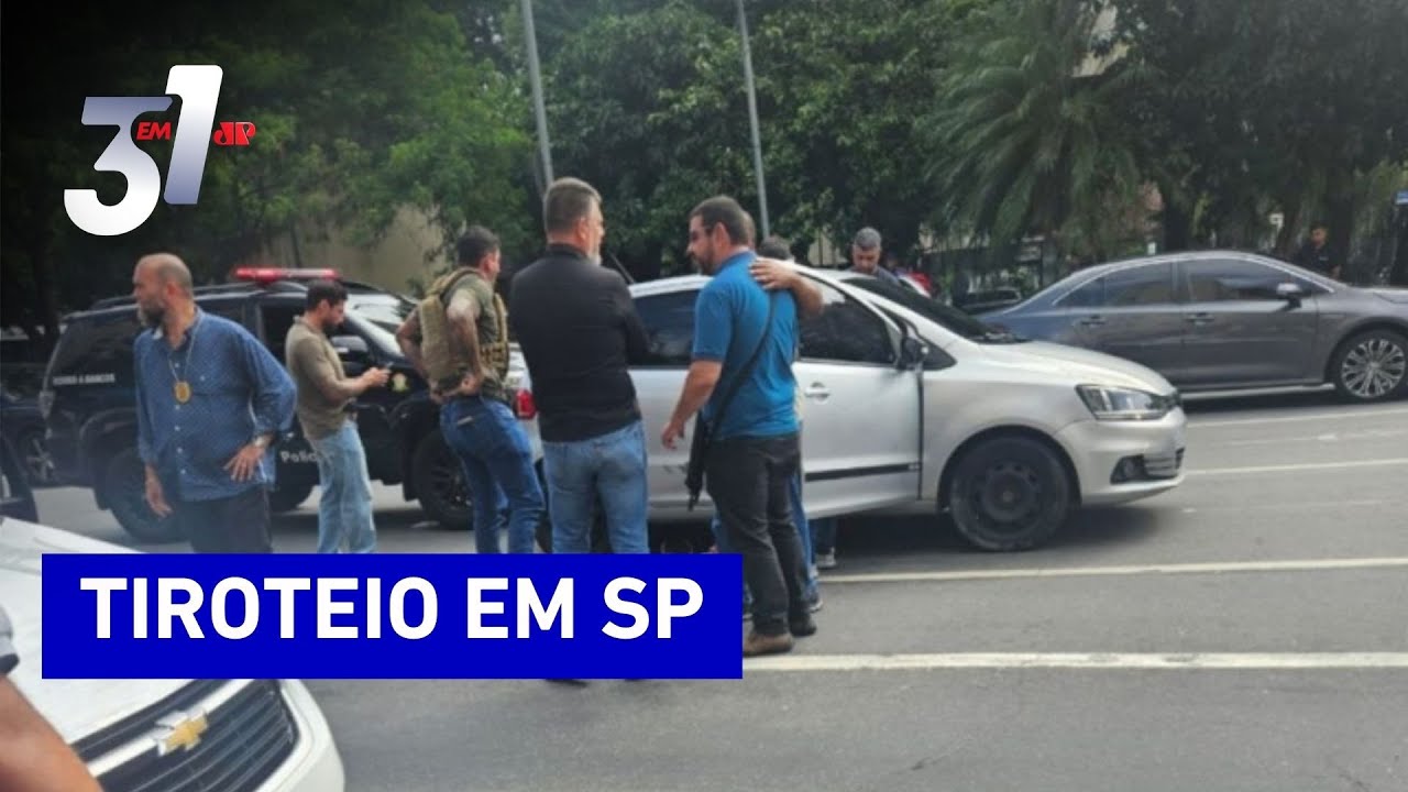 Tiroteio na Faria Lima após assalto no Morumbi
