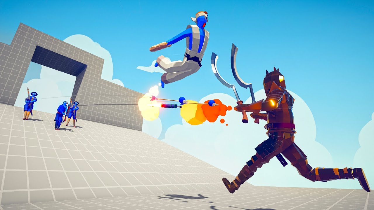 SUPER STRIKE TAEKWONDO AND 3 ARCHER vs EVERY UNIT | TABS - Totally Accurate Battle Simulator