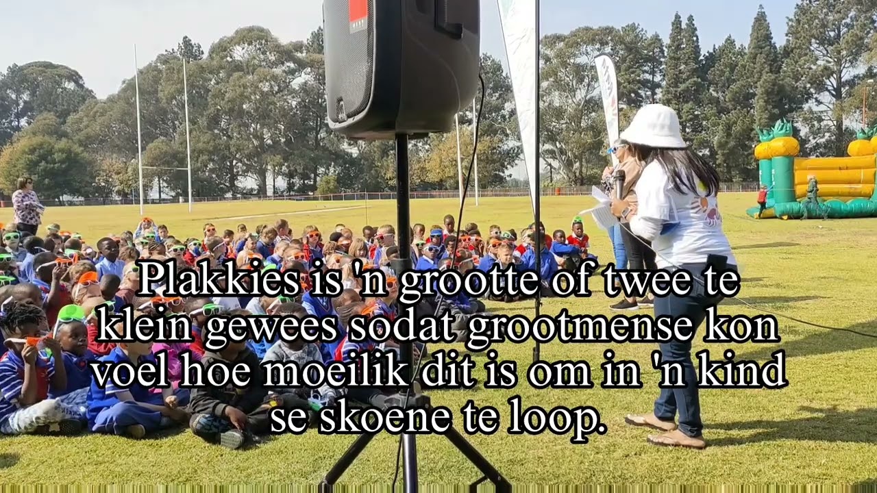 RATA loop 'n myl in 'n kind se skoene by Môrewag