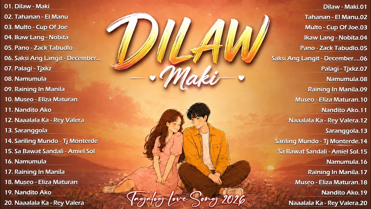 Best OPM Love Songs 2026 💖 Trending Tagalog Hits Philippines | Dilaw, Tahanan & More
