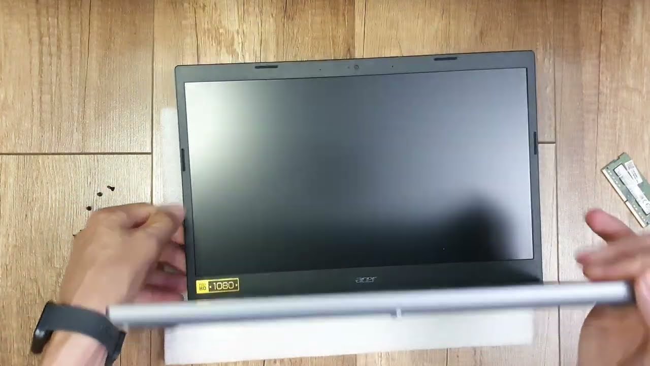Разборка и Модернизация/Upgrade ноутбука Acer Aspire A514-55, добавляем DRAM/DDR4