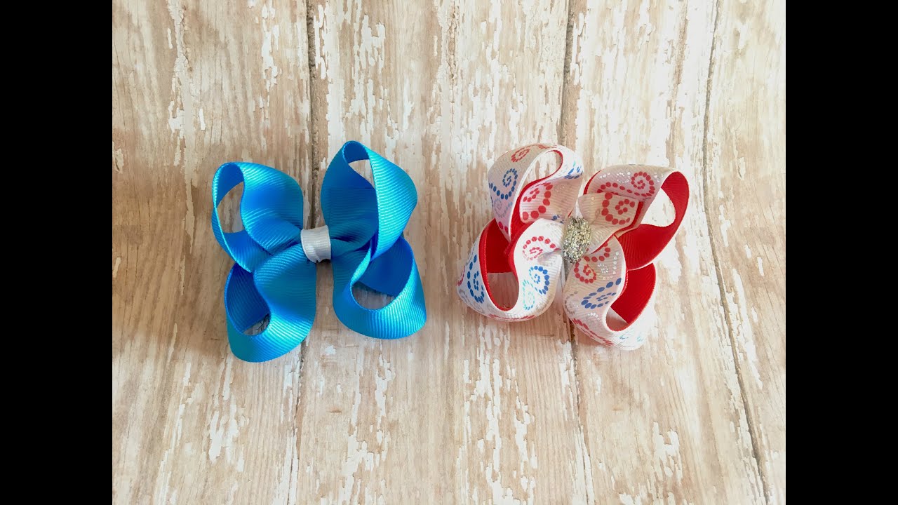 Twisted Boutique Bow - Wrap around method