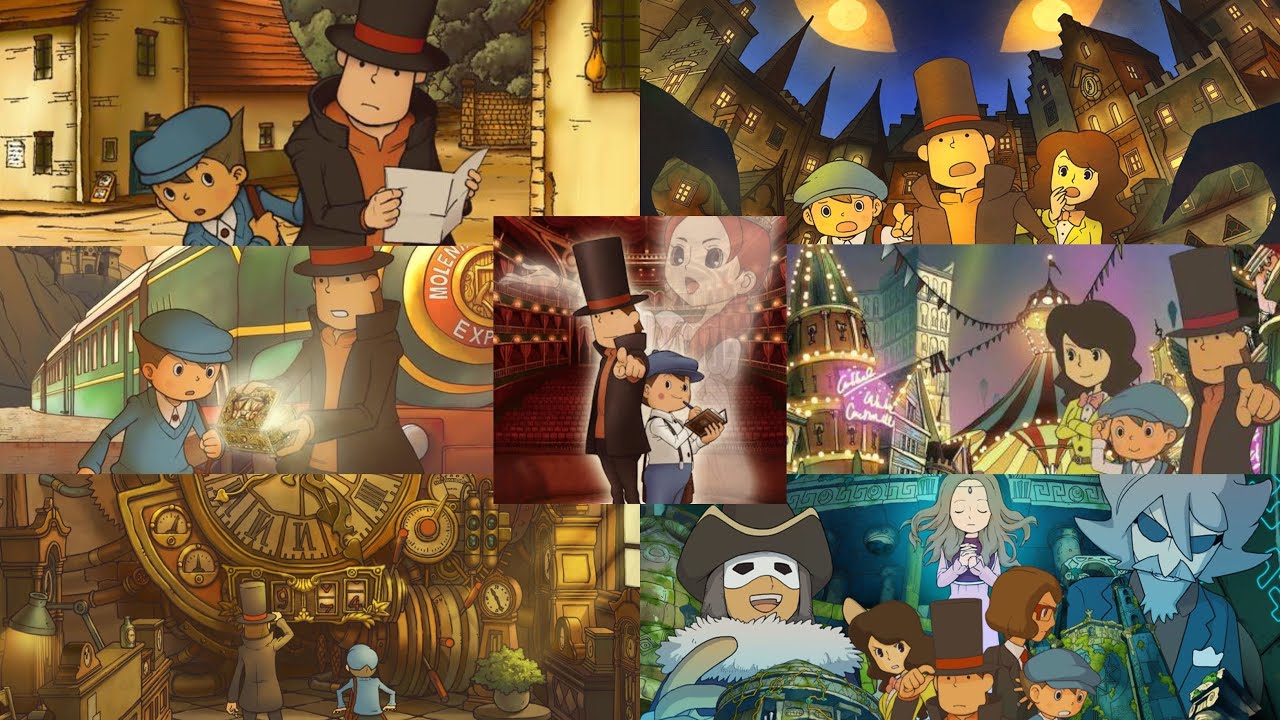 Professor Layton | AMV Over My Head