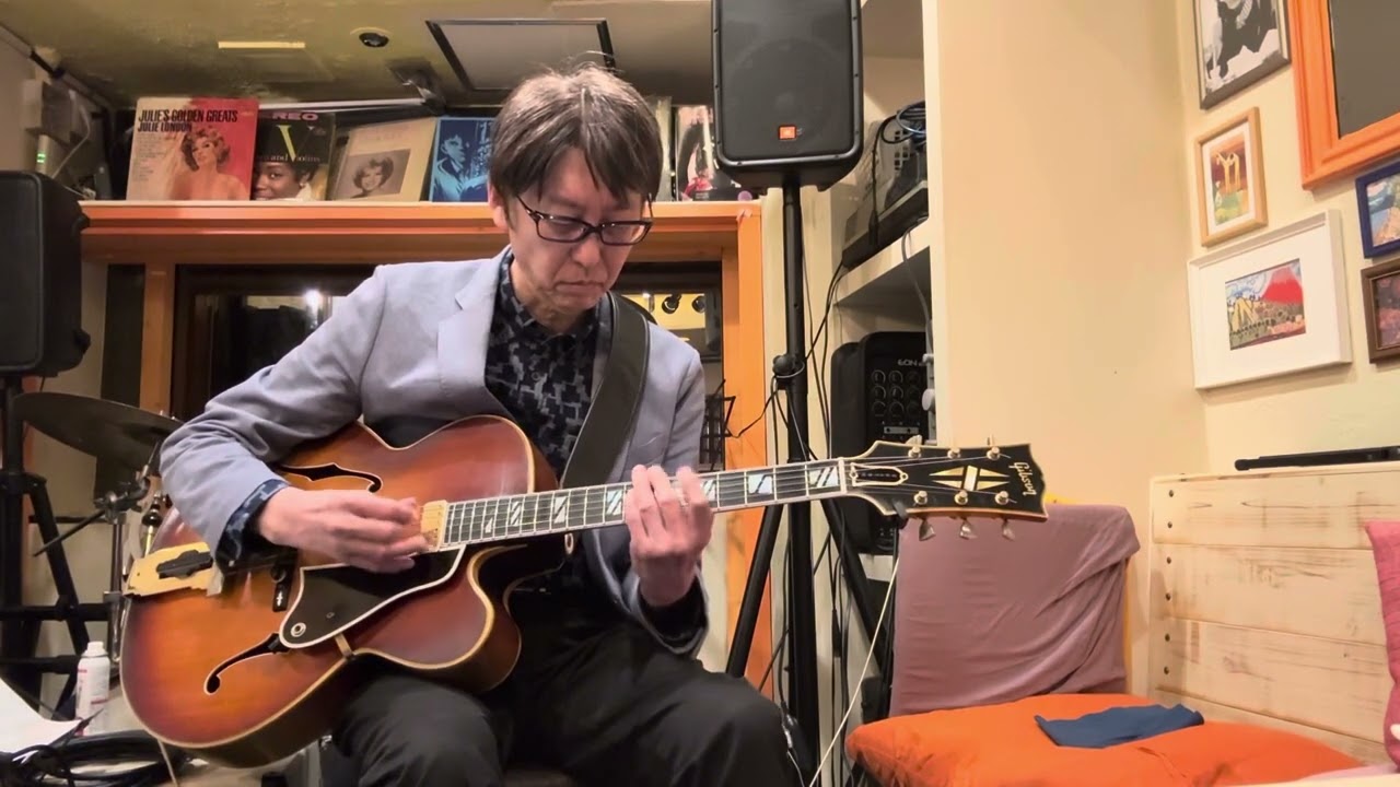 The Days Of Wine And Roses. 酒とバラの日々. Guitar Solo.ギターソロ. IZUMI KATO. 加藤 泉. Live at JAZOO  Asakusa.