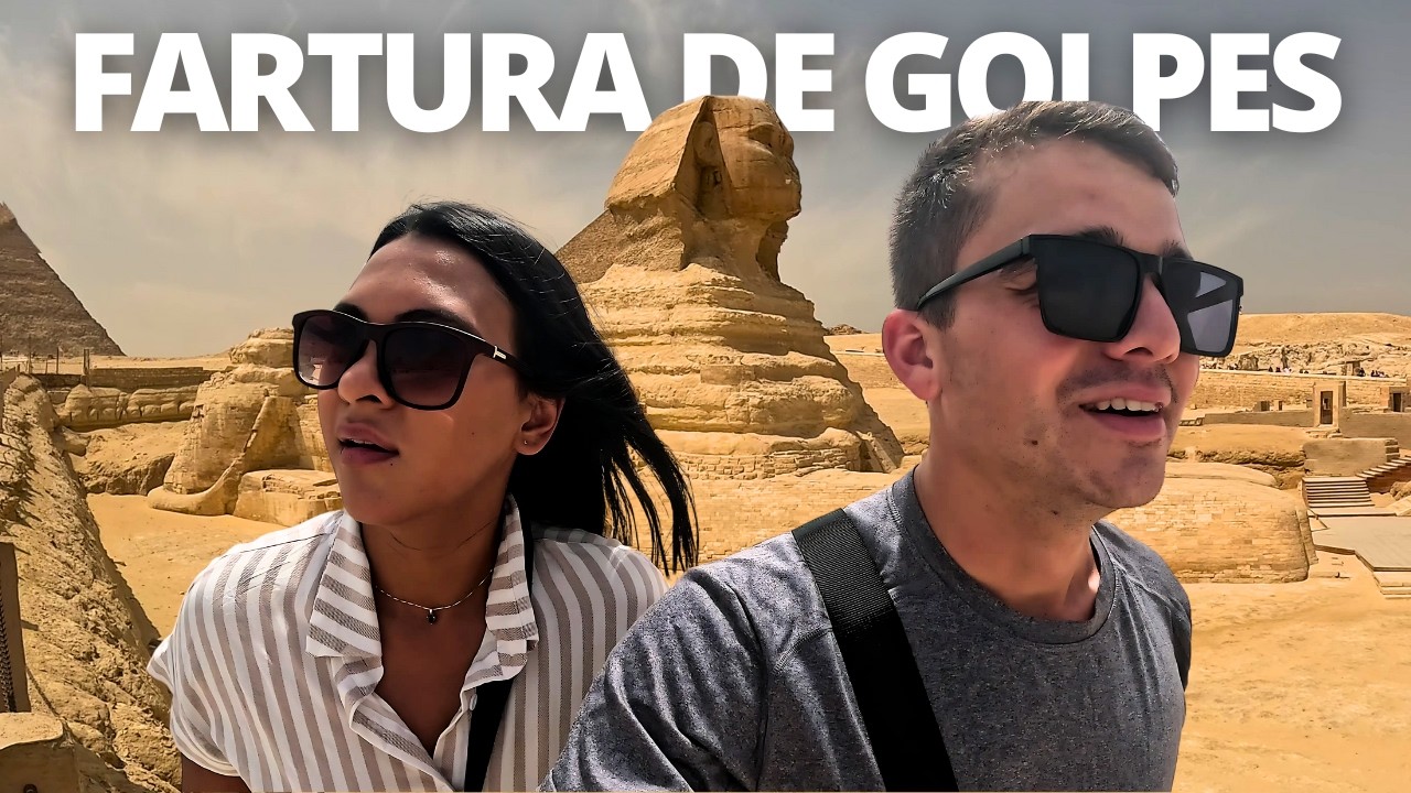Como é visitar as PIRÂMIDES DO EGITO por conta própria