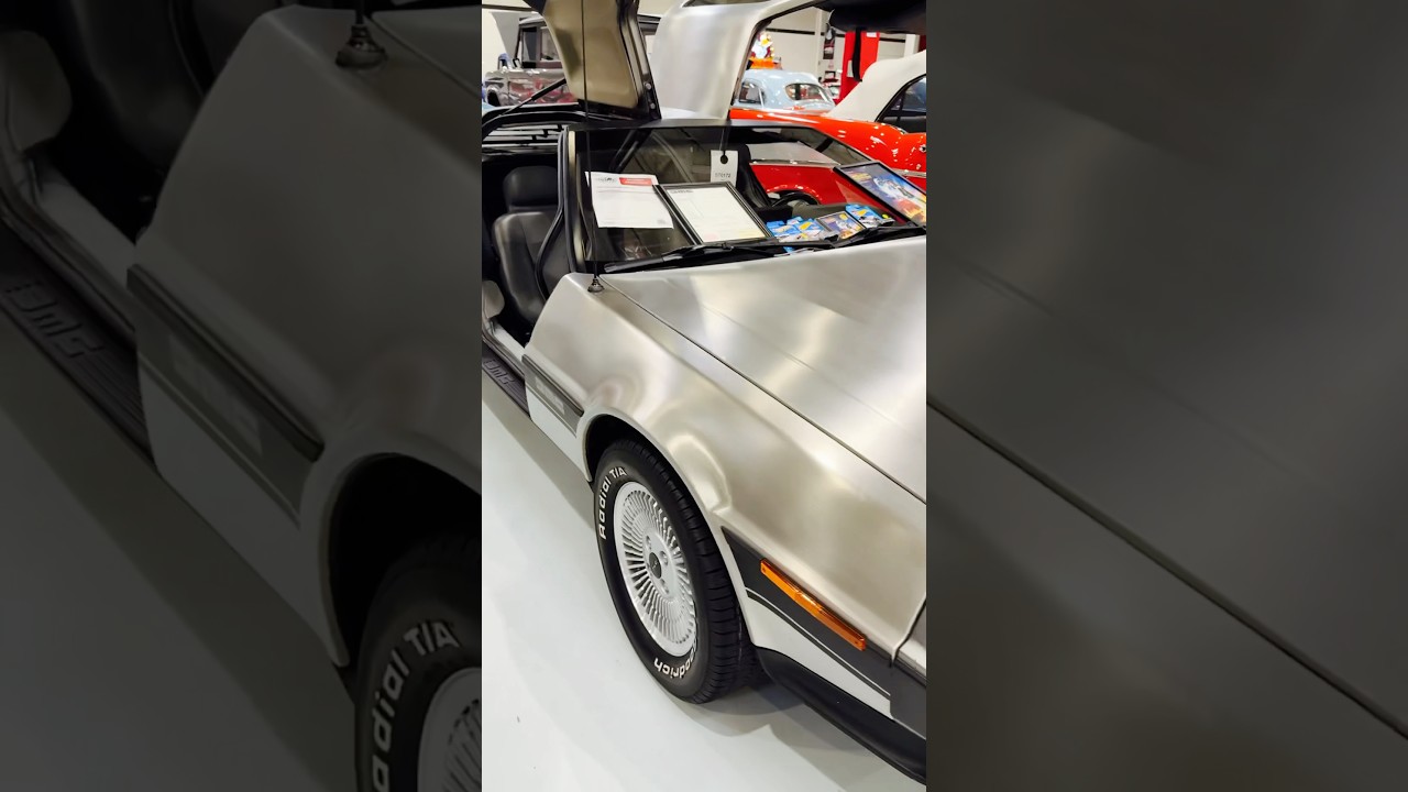 This 1981 Delorean DMC-12 sold at auction for $57,000. 
